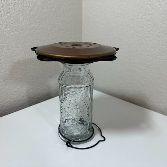 More Birds Vintage Antique Glass Hummingbird Feeder 5 Feeding Stations - 20 Oz - Picture 3 of 10